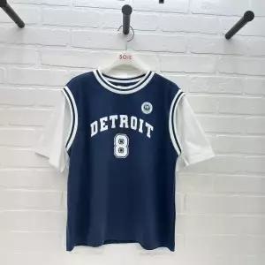 [소이]5부 레이어드  조끼  셋업티 (24M5711  BL)_CJ