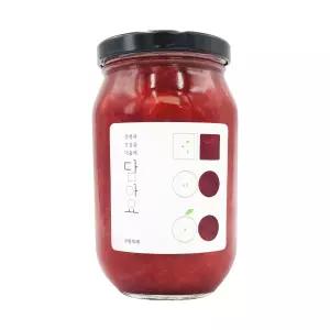 [담아요] 수제 딸기잼 540g 핸드메이드 과일 잼 토스트 요거트 아이스크림 토핑 콩포트 베이커리용 카페재료