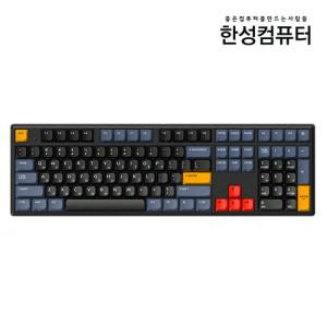 :한성컴퓨터 GK898B PRO 동그리 키캡 8K 유무선 무접점 키보드 (VENUS NAVY, 35g)