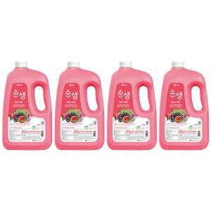 [순샘] 주방세제 베리 3L x 4개 대용량 퐁퐁