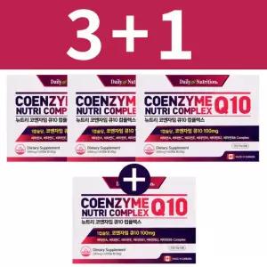 (60캡슐X4박스) 뉴트리 코큐텐 코엔자임 큐텐 Q10 / 비타민B컴플렉스