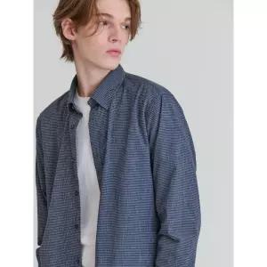 [로가디스] [로가디스] 마이크로 체크 셔츠 - 네이비 (RY4864P20R) (RY4864P20R)