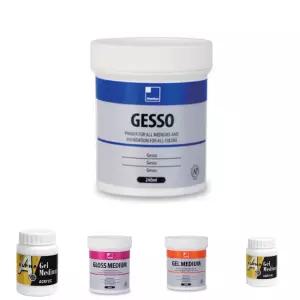 신한아크릴보조제 젯소 240ml/미술/화방/아크릴/보조제/젯소/물감/밑바탕칠/보조/그림용/보조재/기능성