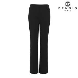 [데니스골프]데니스골프 여성 배색 옆라인 펀칭 세미부츠컷바지_NAOMLPT358
