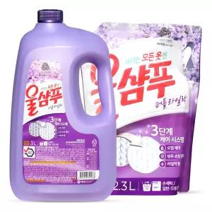 애경 울샴푸 퍼플라일락 3L+2.3L