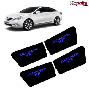 YF소나타 도어캐치 LED 플레이트 4P/ 블루색상