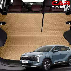 스포티지 NQ5 리노 가죽 트렁크매트 차박 트렁크 페이스리프트 하이브리드 가솔린 LPG 용품