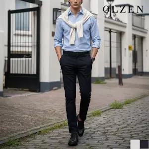 [올젠] 스탠다드핏 코튼 팬츠 (ZOD1PP1302)