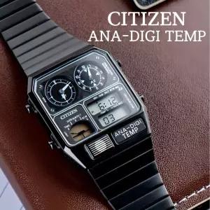 시티즌 CITIZEN 국내재고 전자시계 아나디지템프 메탈 패션시계 JG2105-93E