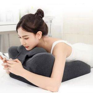 엎드려 베개 허리 척추 받침 지지 등받이 프론 쿠션 프론쿠션 엎드려베개 엎드린베개 망막베개 망막쿠션