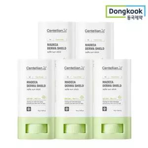마데카 더마쉴드 세이프 쿨링 선스틱 18g 5개