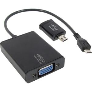 NETmate NMC-MHL40V MHL(5핀/11핀) to VGA(RGB) 컨버터 /밀알