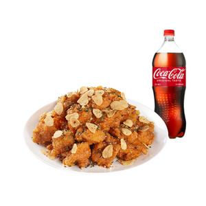 [순살만공격] 갈릭다이브 치킨+코카콜라 1.25L