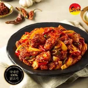 유가네닭갈비 300g(국내산) x 3팩 + 사리 3종 (치즈 40g 1팩 + 쫄면사리 1팩 + 우동사리 1팩)