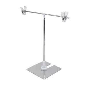 T자 POP 행사 인쇄물 홍보물 걸이 길이조절 안테나 스탠드