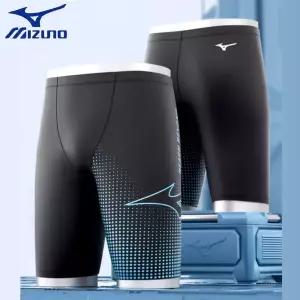 미즈노 MIZUNO 남성 사각 트렁크 수영복 4부 5부 N2CB3120 자수 강습 연습