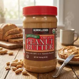 커클랜드 유기농 피넛 버터 땅콩잼 793g