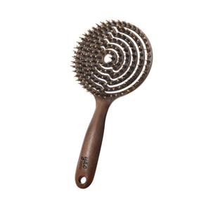 야오 돈모 헤어브러쉬 리버스우드서클보아 뿌리볼륨
