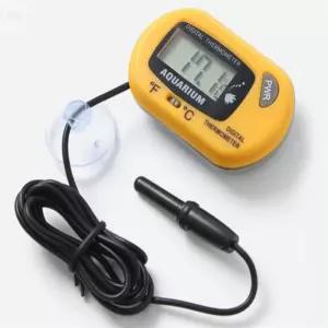 아이템핫딜 방수탐침센서 수족관 수온측정 온도계 2P세트 옐로우