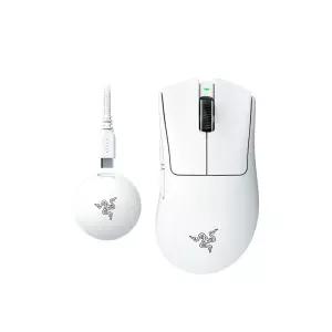레이저코리아 데스에더 V4 프로 화이트 무선 게이밍 마우스 Razer DeathAdder V4 Pro White