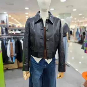 시슬리/애플아울렛/리얼 레더 숏 자켓 SA LEA1541