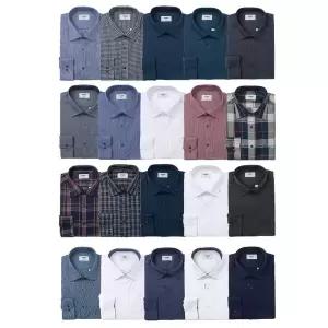 갤러리아 (레노마셔츠)25가을 링클프리 스판 와이셔츠남방25종택1RPFSG0-001-WH