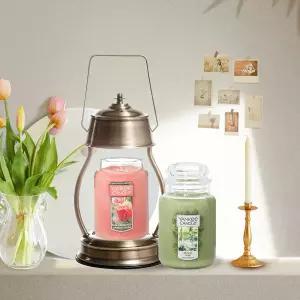 양키캔들 라지자 +허리케인 워머 세트 (+전구 2개 포함)