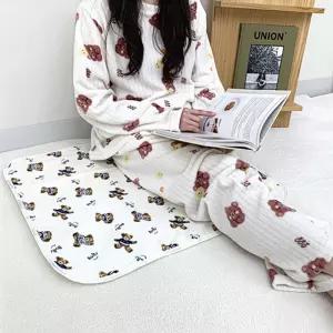 그날 안심 방수패드 4사이즈 생리매트 순면 생리 방수매트 침대 방수커버 어르신 간병 캠핑용