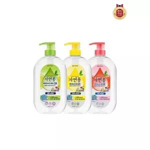 자연퐁 베이킹소다파워 3X 용기 735ML x 3개 (자몽/레몬/라임 택1)