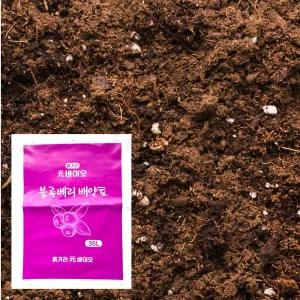 흙갈이 원 바이오 블루베리 배양토 분갈이 흙 35L/분갈이흙/화단/화초/재배/화훼재배/작물/거름/영양/성장