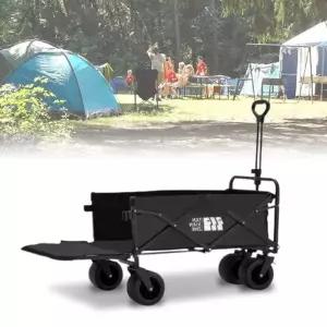 대형 확장형 캠핑 접이식 수레 폴딩 웨건 야외 짐수레-WF69138