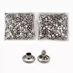 더이안 쇠단추 8mm 암+수 약500개 똑딱단추 똑딱이 관절핀 만들기재료