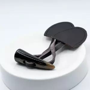 예쁜 토글단추 세트 떡볶이 단추 코트 나무 뿔 이쁜 외투 검정 우드 큰 의류 막대 부자재