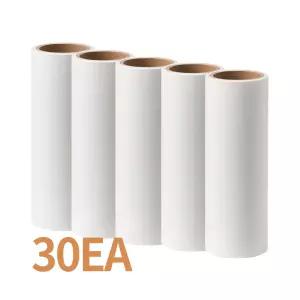 아이홈즈 사선컷팅 돌돌이 테이프 클리너 16㎝ 리필 30입