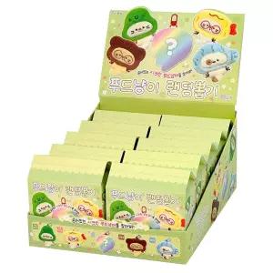 조선문방구 30000 푸드냥이 랜덤 뽑기 인형 키링 10개입박스 정품