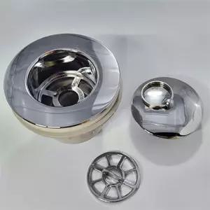 욕조 배수구 일자형 마개 교체용 욕실 하수구 트랩