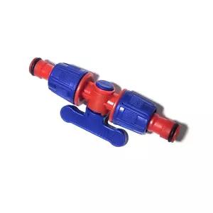 (16mm용) 가든 호스 연결구 중간 밸브 호스 길이 연장/커넥터/물/호수/연결/수도/편사/관수/꼭지/부품/부속