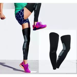 롱바디 긴무릎 종아리 보호대 아대 밴드 2p 부상방지