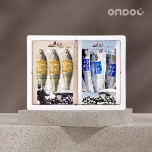 [롯데백화점]온도씨 제주수산물 선물세트 모둠 6호(총1.4kg내외/참조기 대 6미/고등어살 대 5팩)
