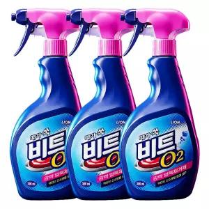 비트 O2 폼 스프레이 500ml 3개