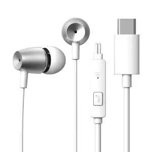 아이리버 패시브 노이즈캔슬링 커널형 아이폰,갤럭시 노트북 데스크탑 호환 C타입 이어폰 BVC-160