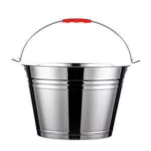 스텐 양동이 원형통 스테인레스 버킷 무뚜껑 물통 들통