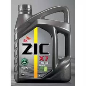 ZIC/지크/합성유/가솔린/ZIC-X7/5W30/5W20/0W30/4리터