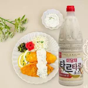 미담채 타르타르소스 1.85kg 생선까스 연어샐러드 튀김 소스