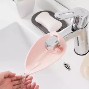 세면대 수도꼭지 연장탭 어린이 양치 손씻기 물튐방지/워시 헬퍼 수전 유아용 키즈