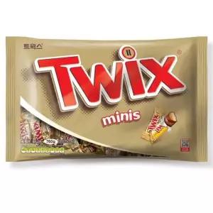 (한국마즈) 트윅스 미니 스 760g 마즈 1봉. 초코바 간식 과자 초코렛