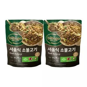 [소비기한 임박] CJ 비비고 서울식소불고기 404g, 2개