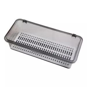 투명 사각 플라스틱 수저정리함 수저통 두껑형 정리 박스