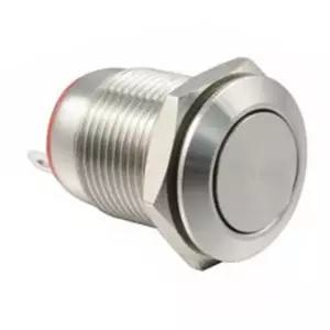 12V 12mm 방수 누름푸쉬버튼 스위치 플랫 티앤디 공구 스위치