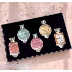 샤넬 옷장 미니 향수 5종 세트 7.5ml 블랙박스